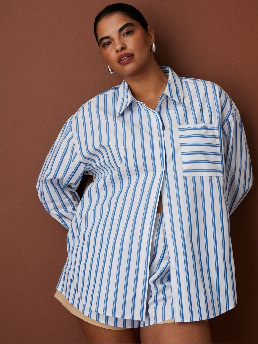Rosie Assoulin Oversize Button Down, NWT